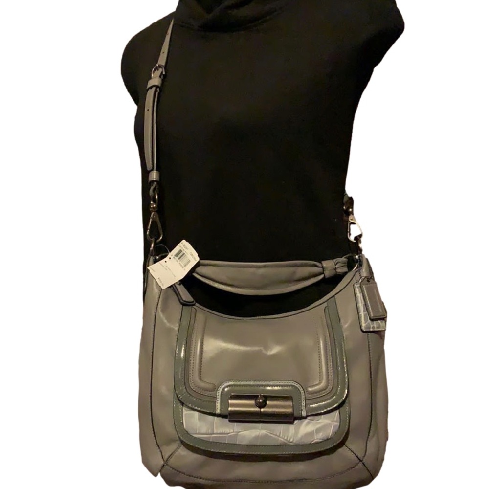 🌻 COACH F18287 🌻 GRAY MULTI KRISTIN SPECTATOR